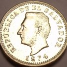 Gem Uncirculated El Salvador 1974 3 Centavos~Only Year Ever Made~Free Shipping Gem Uncirculated El Salvador 1974 3 Centavos~Only Year Ever Made~Free Shipping