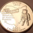 PROOF CAMEO 2002-S OHIO STATE QUARTER ~NICE~FREE SHIP~ PROOF CAMEO 2002-S OHIO STATE QUARTER ~NICE~FREE SHIP~