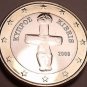 Gem Unc Bi-Metal 2008 Cyprus 1 Euro~Outstanding Bi-Metallic Coin~Free Shipping