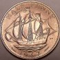 UNCIRCULATED GREAT BRITAIN 1967 HALF PENNY~~FREE SHIP~~