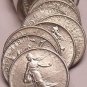 Circ Full Roll (40) France Half Francs~Mixed Dates~See All Our Rolls~Free Ship