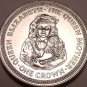 Massive Gem Unc Isle Of Man 1985 Crown~The Queen Mother As a Child~Free Shipping
