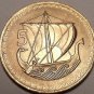 RARE GEM UNC CYPRUS 1963 FIVE MILS~MERCHANT SHIP~1ST YEAR EVER~FREE SHIPPING~