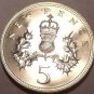 Scrace Great Britain 1979 5 Pence~Only 81k Minted~Proofs Are The Best Coins~F/S