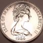 Massive Gem Unc Isle Of Man 1984 Crown~30th Anniversary Of Parliamentary Conf~FS