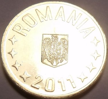 Gem Uncirculated Romania 2011 Ban~We Have Thousands Of Unc Coins~Free Shipping~