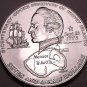 Rare Massive Gem Unc Silver Cook Islands 1973 7 1/2 Dollars~Voyage~6k Minted~F/S