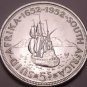 Massive Unc Silver South Africa 1952 5 Shillings~1st Year Ever Minted~Free Ship