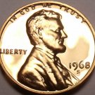 Blazing Red Gem Proof 1968-S Lincoln Cent~Fantastic~Free Shipping Blazing Red Gem Proof 1968-S Lincoln Cent~Fantastic~Free Shipping