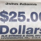 2007-P GEM UNC BANK ROLL OF JOHN ADAMS PRESIDENTIAL DOLLARS~FREE SHIPING~
