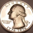 1976-S WASHINGTON QUARTER BICENTENNIAL PROOF!!!~FREE SH 1976-S WASHINGTON QUARTER BICENTENNIAL PROOF!!!~FREE SH