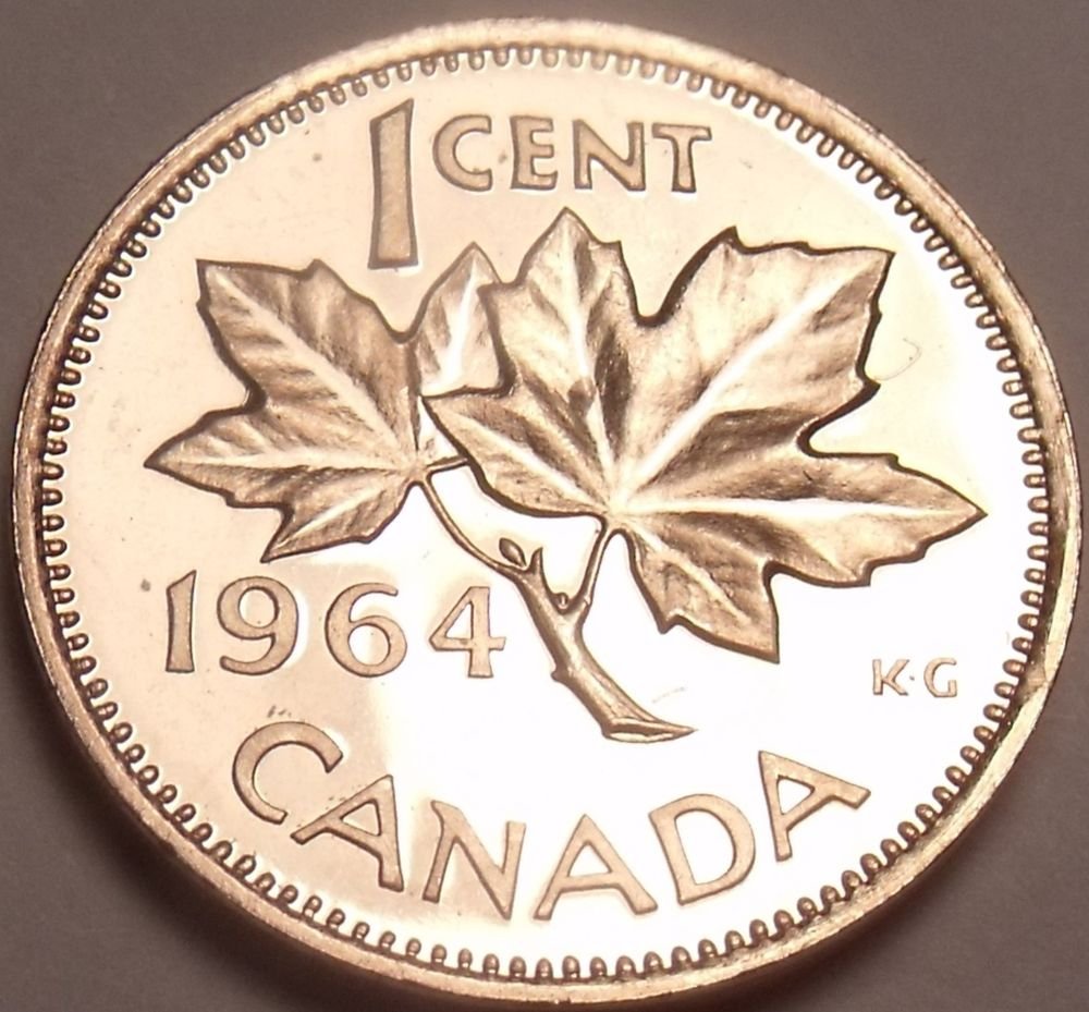 1964 canadian penny