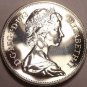 Large Great Britain 1973 Proof 10 Pence~Lion With Crown~100,000 Minted~Free Ship