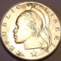 Huge Proof Liberia1968 50 Cents~14,396 Minted~1st Year Ever~Free Shipping