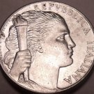 Large Scarce Italy 1948-R 5 Lire~Excellent~Grape Cluster~Free Shipping*