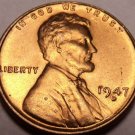 United States 1947-D Unc Lincoln Wheat Cent~Free Shipping United States 1947-D Unc Lincoln Wheat Cent~Free Shipping