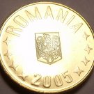 Gem Brilliant Uncirculated Romania 2005 1 Bani~Free Shipping Gem Brilliant Uncirculated Romania 2005 1 Bani~Free Shipping