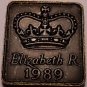 Great Britain 1989 Proof Set Medallion~Great For Birth Years~Free Shipping
