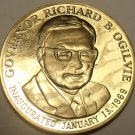 GOVERNOR RICHARD B. OGILVIE~INAUGURATED~ILLINOIS 1818~BRONZE~FREE SHIPPING~ GOVERNOR RICHARD B. OGILVIE~INAUGURATED~ILLINOIS 1818~BRONZE~FREE SHIPPING~