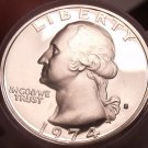 United States Proof Roll (40 Coins) 1974-S Washington Quarters~Free Shipping