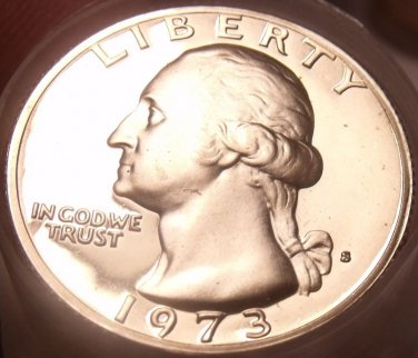 United States Proof Roll (40 Coins) 1973-S Washington Quarters~Free Shipping