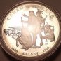 PROOF SILVER CANADA 1990 KELSEY DOLLAR~WOW~~FREE SHIP~~