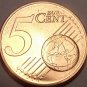 UNC GREECE 2002 5 EURO CENTS~FREIGHTER COIN~FREE SHIP~