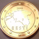 B.U.  ESTONIA 2011 5 EURO CENTS~GREAT PRICE~FREE SHIP~