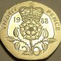 Proof Great Britain 1988 20 Pence~Super Cameo~Double 8's~Only 120k Minted~Fr/Shi