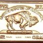 UNC .999 PURE COPPER 1 GRAM BUFFALO BAR~FREE SHIPPING~