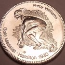 Large Gem Unc Canadian Percey Williams Gold Medalist~World Record Holder~Fr/Ship