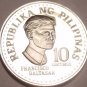 Gem Cameo Proof Phillipines 1975 10 Sentimos~1st Year~37,000 Minted~Free Ship