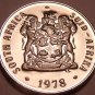Rare Proof South Africa 1978 10 Cents~Only 7,000 Ever Minted~Aloe Plant~Free Shi