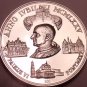 Rare Gem Proof Vatican 1975 .800 Silver Medal~Pope Paul VI~Only 3,500 Minted~F/S