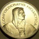 Large Rare Gem Cameo Proof Switzerland 1977 5 Francs~7,030 Minted~Free Shipping Large Rare Gem Cameo Proof Switzerland 1977 5 Francs~7,030 Minted~Free Shipping