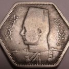 Scarce Silver Egypt AH1363 (1944) 2 Piastres~32,000 Minted~Free Shipping
