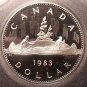 Scarce Gem Cameo Proof Canada 1983 Voyageur Dollar~Only 166,779 Minted~Free Ship