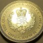 Massive Unc Isle Of Man 1977 Crown~The Queens Silver Jubilee~Free Shipping