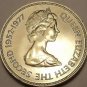 Massive Guernsey 1977 25 Pence~The Queens Silver Jubilee~Free Shipping