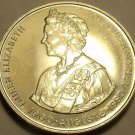 Massive Falkland Islands 1980 50 Pence~The Queens 80th Birthday~Free Shipping