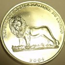 Gem Unc Congo 2004 One Franc~Papal Visit To Congo~Lion Coin~Free Shipping Gem Unc Congo 2004 One Franc~Papal Visit To Congo~Lion Coin~Free Shipping
