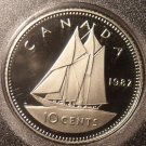 Gem Cameo Proof Canada 1982 10 Cents~180,908 Minted~Free Shipping Gem Cameo Proof Canada 1982 10 Cents~180,908 Minted~Free Shipping