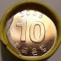 Gem Unc Roll South Korea 2008 10 Won~Dabotab The Pagota Of Many Trearures~Fr/shi