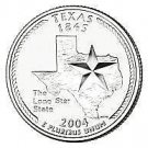 2004-D TEXAS BRILLIANT GEM UNC STATE QUARTER~FREE SHIPPING~WE HAVE STATE QUARTER
