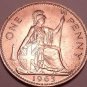 Huge Gem Unc Great Britain 1963 Penny~See Our UK Coins~Excellent~Free Shipping*