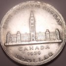 Au Silver Canada 1939 Dollar~Royal Visit~Minted In Ottawa~Free Shipping