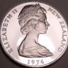 Cameo Proof New Zealand 1974 10 Cents~See Y Proofs Are Best~8k Minted~Free Ship