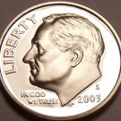 2003-S PROOF CAMEO AWESOME ROOSEVELT DIME~FREE SHIPPING