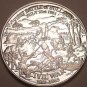 Massive Silver Plated Civil War Proof Medallion~Battla Of Bull Run~Free Shipping