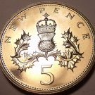 Proof Great Britain 1987 5 Pence~See Why Proofs Are The Best~Free Shipping Proof Great Britain 1987 5 Pence~See Why Proofs Are The Best~Free Shipping